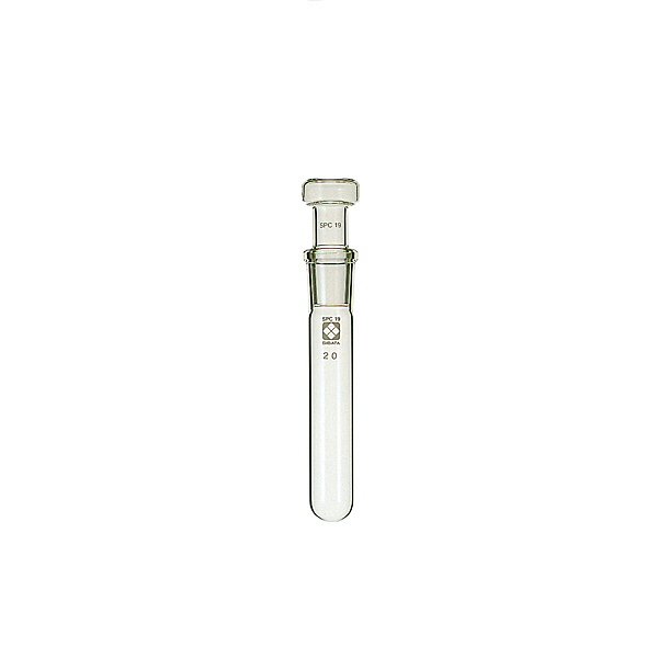 柴田科学 SPC受器 平栓付 10mL 030870-15A 1箱(5個) 61-4419-33（直送品）