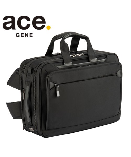 エース ジーンレーベル ビジネスリュック ビジネスバッグ ブリーフケース メンズ 通勤 撥水 A4 B4 21L/27L PC ace. GENE 68309