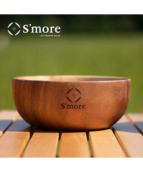 【smore】Smore / Jenga Bowl 18×7.5cm 木製 食器 サラダボウル