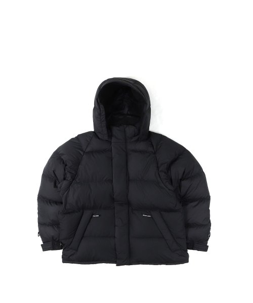 FIRST DOWN ファーストダウン ジャケット ダウンジャケット アウター マイクロフト メンズ 防寒 HOOD DETACHABLE DOWN JKT M