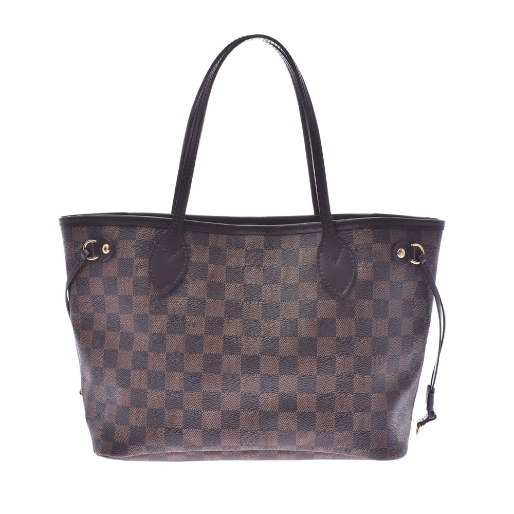 LOUIS VUITTON ルイヴィトン ダミエ ネヴァーフルPM ブラウン N41359 レディース ハンドバッグ ABランク 中古 