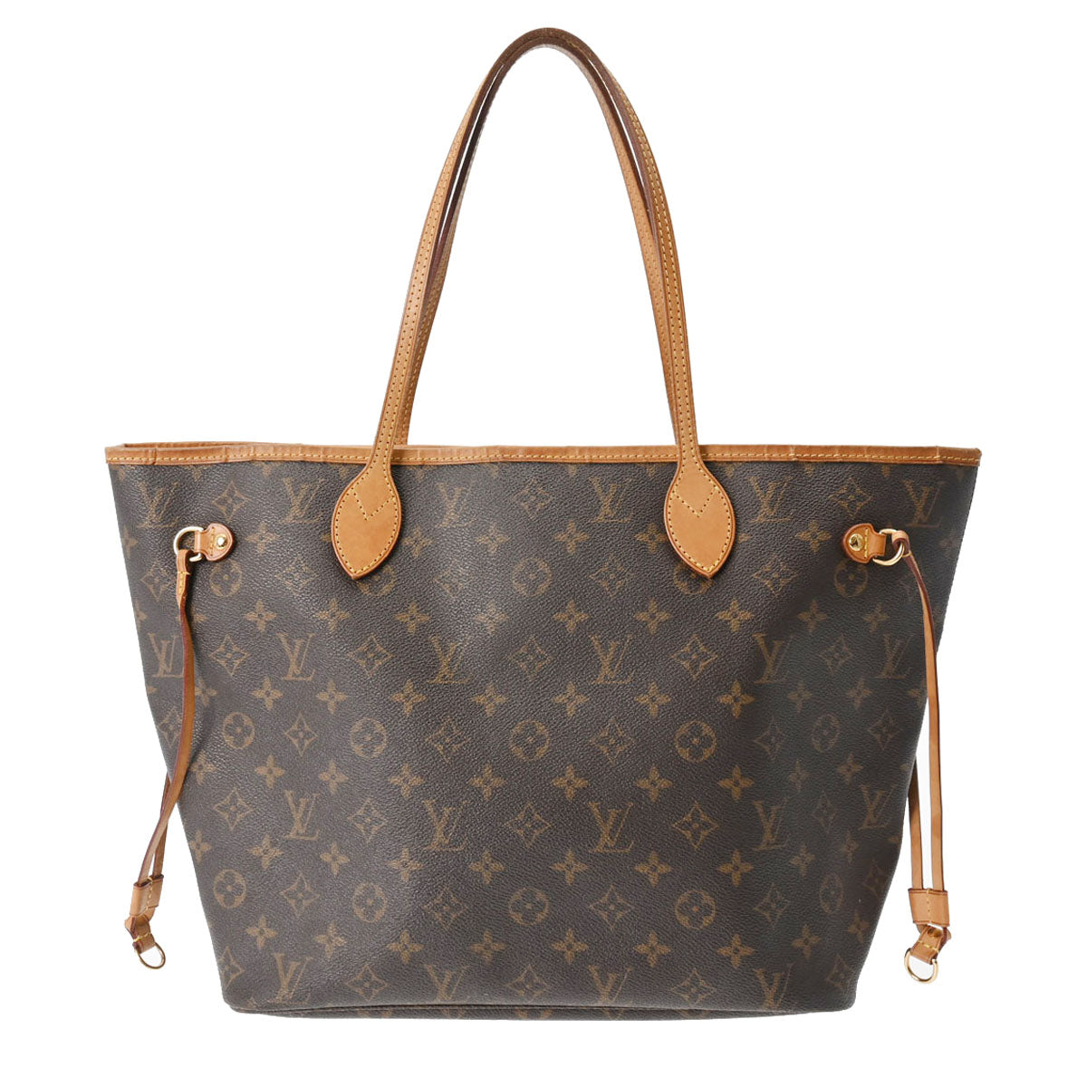 LOUIS VUITTON ルイヴィトン モノグラム ネヴァーフル MM ブラウン M40156 レディース モノグラムキャンバス トートバッグ Bランク 中古 