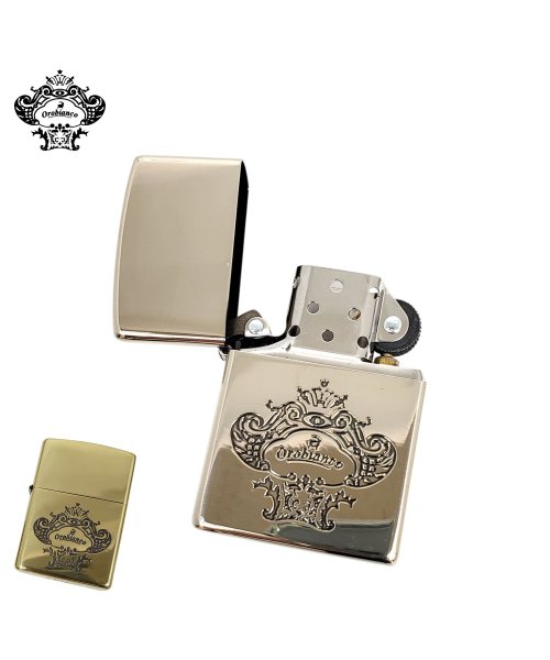 オロビアンコ Orobianco ライター オイル ZIPPO ジッポ メンズ レディース ゴールド シルバー ORZ－002