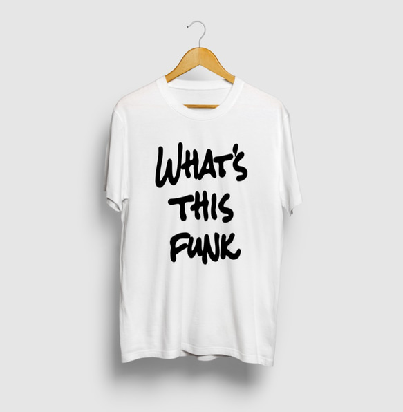 WHATS THIS FUNK ヒップホップダンスロゴTシャツ