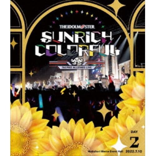 【BLU-R】THE IDOLM@STER 765PRO ALLSTARS LIVE SUNRICH COLORFUL LIVE Blu-ray[通常版 DAY2]