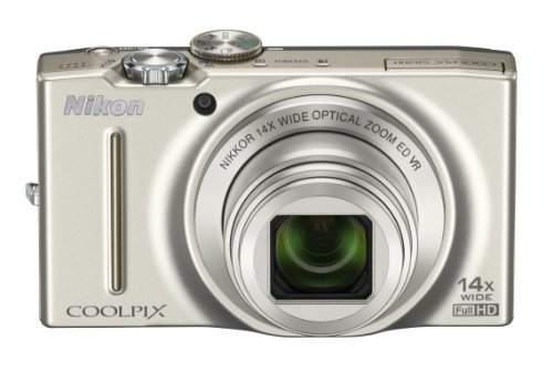 Nikon デジタルカメラ COOLPIX (クールピクス) S8200 プラチナシルバー S8200SL【中古品】