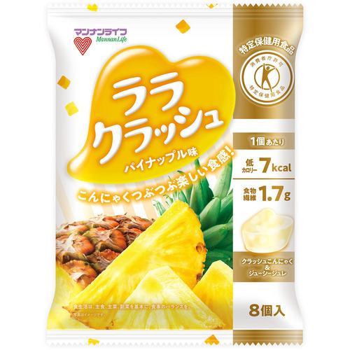 マンナンライフ 蒟蒻畑 ララクラッシュパイナップル味 192g