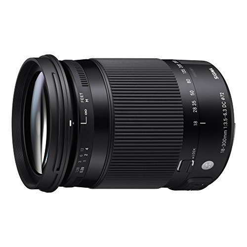 SIGMA 高倍率ズームレンズ Contemporary 18-300mm F3.5-6.3 DC MACRO OS HSM キヤノン用 APS-C専用 886547【中古品】