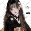 original sticker « no.1689 »     //     人物ステッカー オリジナルステッカー オリジナル人物ステッカー ステッカー cotton melody