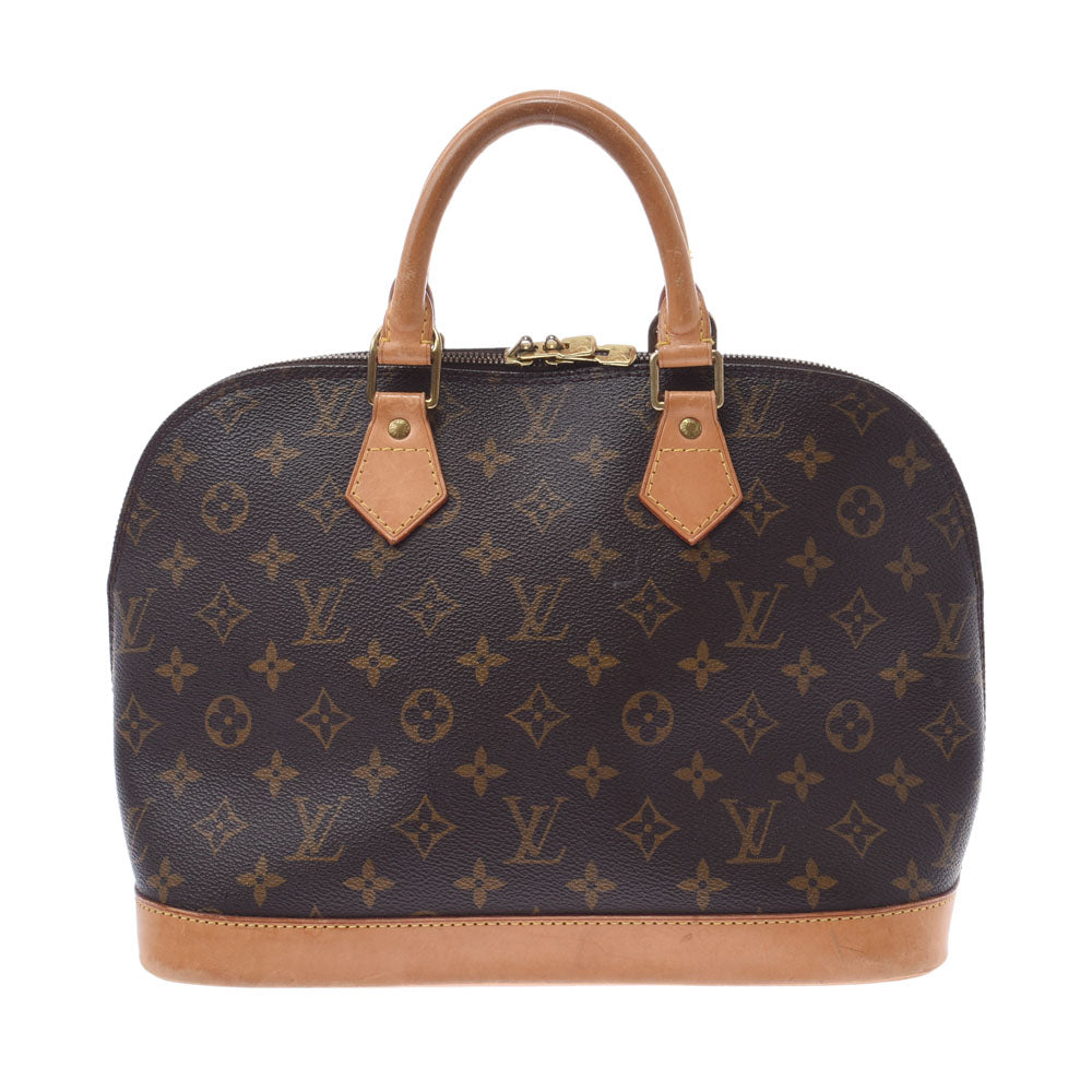 LOUIS VUITTON ルイヴィトン モノグラム アルマ 旧型 ブラウン M51130 レディース モノグラムキャンバス ハンドバッグ Bランク 中古 