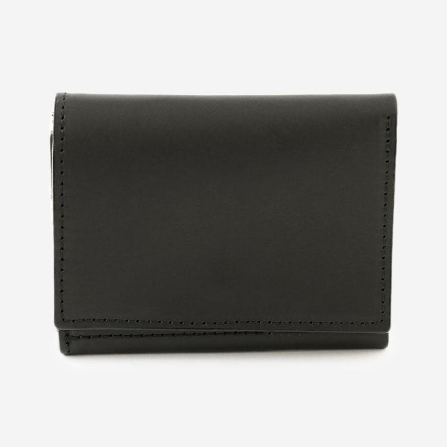 eauk LEATHER MINI WALLET BLACK