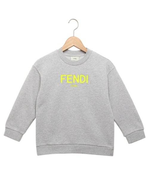 フェンディ スウェット トレーナー グレー キッズ レディース 子供服 FENDI JUH051 5V0 F1L12