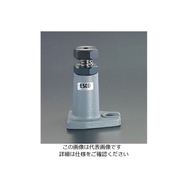 エスコ 100ー140mm スクリュージャッキ EA637EB-140 1個（直送品）