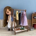 doll用折りたたみハンガーラックMサイズ