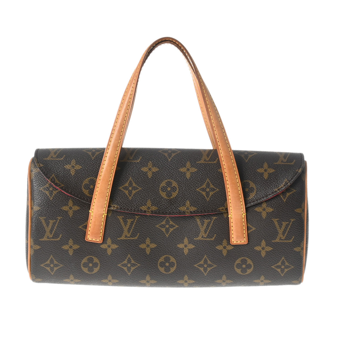 LOUIS VUITTON ルイヴィトン モノグラム ソナチネ  ブラウン M51902 レディース モノグラムキャンバス ハンドバッグ Bランク 中古 