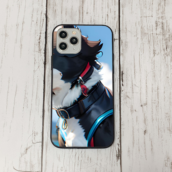 iphoneケース1-2-7 iphone 強化ガラス 犬・いぬ・ワンちゃん 箱7 かわいい アイフォン iface