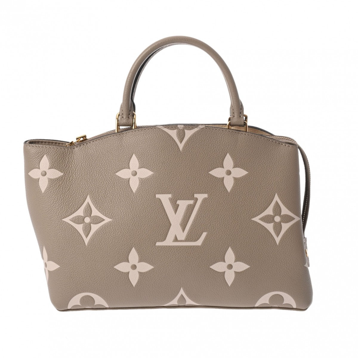 LOUIS VUITTON ルイヴィトン モノグラムアンプラント プティパレ PM 2WAY トゥルトレールクレーム M58914 レディース レザー ハンドバッグ Aランク 中古 