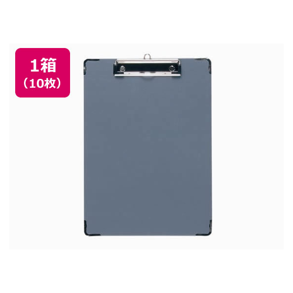 ライオン事務器 ボール用箋挟 A4タテ 短辺とじ 10枚 CS-120 1箱(10枚) F810235-87232