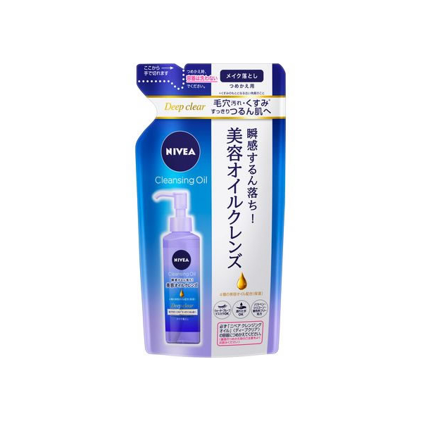 KAO ニベア クレンジングオイル ディープクリア つめかえ用 170mL FCC6049