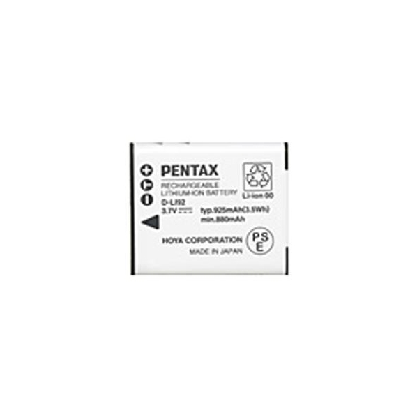 PENTAX リチウムイオンバッテリー ﾘﾁｳﾑｲｵﾝﾊﾞｯﾃﾘ-D-LI92