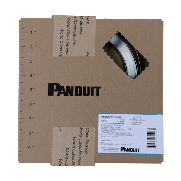 パンドウイットコーポレーション（PANDUIT） パンドウイット 長尺メタルバンド Iシリーズ IMS19T75-QR6L 1巻 818-9202（直送品）