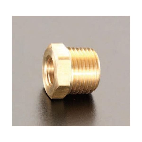 エスコ NPT 1/4”xNPT 3/8” NPTブッシング EA442AB-23 1セット(10個)（直送品）