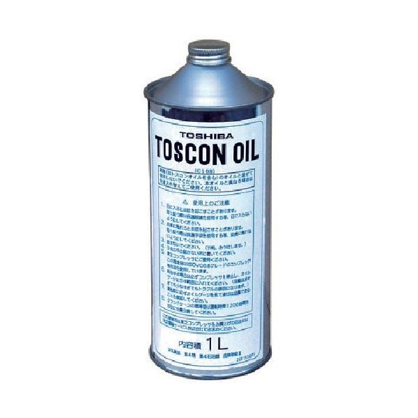 東芝産業機器システム 東芝 コンプレッサ用オイル4L TOSCON-OIL 4L 1缶 851-0396（直送品）