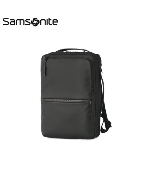 サムソナイト ビジネスリュック メンズ ブランド 50代 40代 軽量 撥水 黒 通勤 A4 2WAY ビジネスバッグ Samsonite HT7－09001