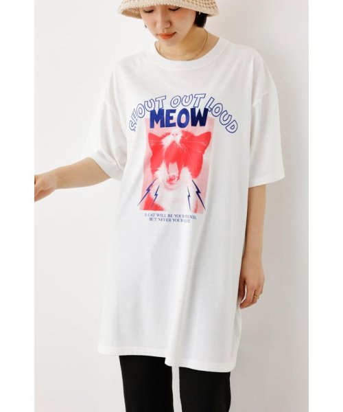 SHOUT MEOW PHOTO Tワンピース