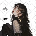 original sticker « no.1692 »     //     人物ステッカー オリジナルステッカー オリジナル人物ステッカー ステッカー cotton melody