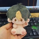 15cm 着せ替えぬいぐるみ 無属性 着せ替え人形 大頭夕 ミニ綿人形 コットンドール キャラクターぬいぐるみ cotton doll