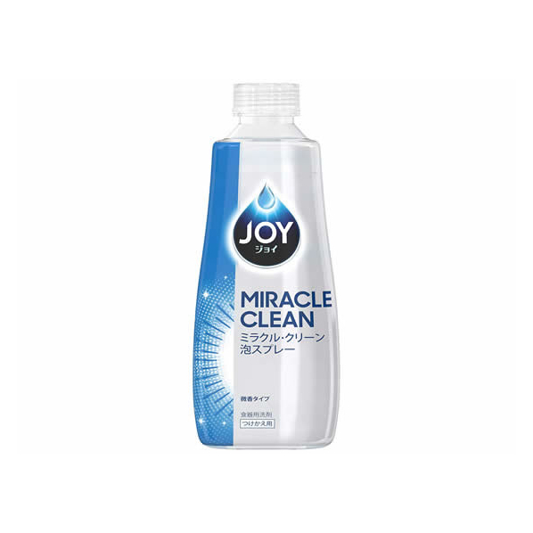 Ｐ＆Ｇ ジョイ ミラクルクリーン 泡スプレー微香タイプ つけかえ 300mL F048793