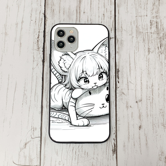 iphoneケース3-5-23 iphone 強化ガラス 猫・ねこ・ネコちゃん 箱19 かわいい アイフォン iface