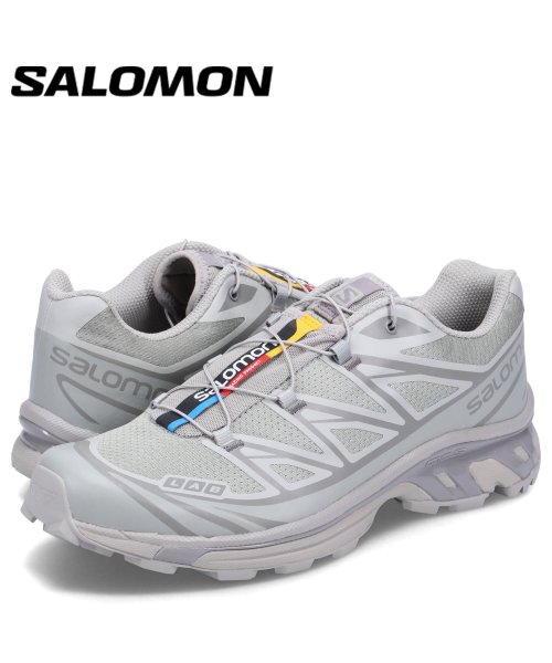 サロモン SALOMON シューズ トレッキングシューズ スニーカー メンズ XT－6 グレー L47444800