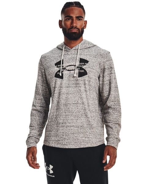 UA RIVAL TERRY LOGO HOODIE