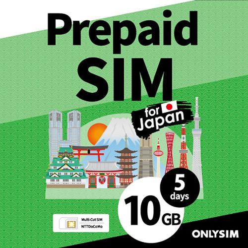 ベネフィットジャパン BJYASIM10GB5 プリペイドデータSIM 10GB 5日