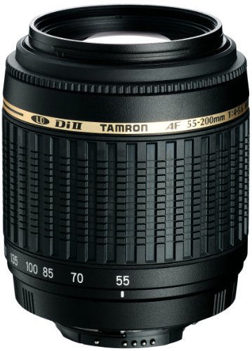 TAMRON AF 55-200mm F/4-5.6Di II LD MACRO デジタル専用 キャノン用 A15E【中古品】