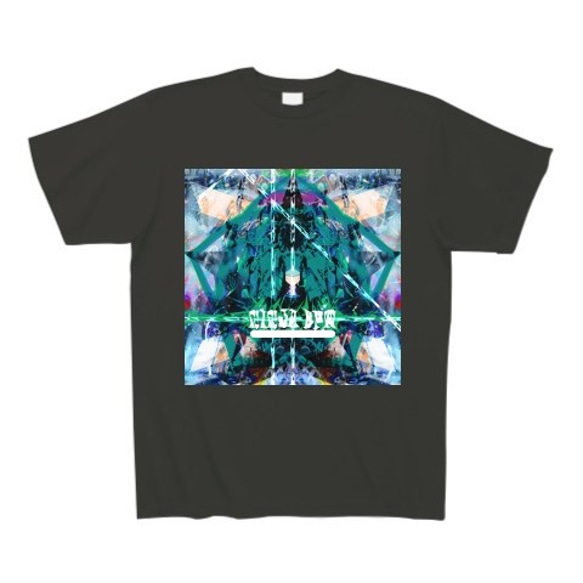 NINJA BPM◆アート◆文字◆ロゴ◆ヘビーウェイト◆半袖◆Tシャツ◆スモークブラック◆各サイズ選択可