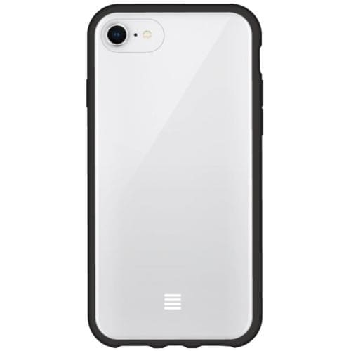 グルマンディーズ IFT-111BK IIII fit Clear 2022 iPhone 4.7 inch／SE(第2世代)／8／7／6s／6対応ケース ブラック