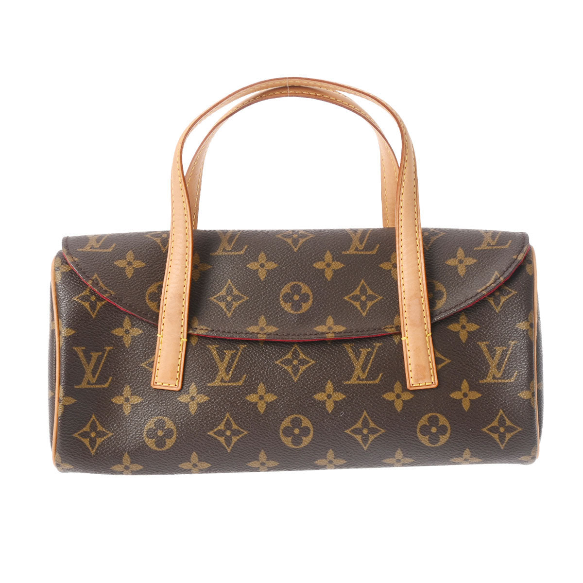 LOUIS VUITTON ルイヴィトン モノグラム ソナチネ  ブラウン M51902 レディース モノグラムキャンバス ハンドバッグ ABランク 中古 