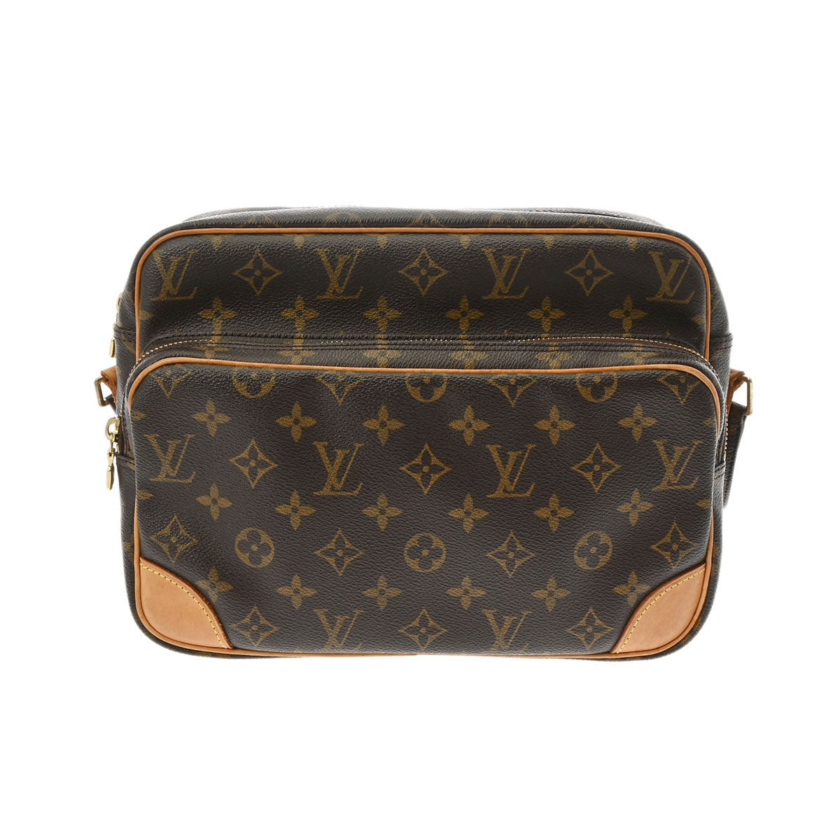 LOUIS VUITTON ルイヴィトン モノグラム ナイル ブラウン M45244 ユニセックス モノグラムキャンバス ショルダーバッグ Bランク 中古 