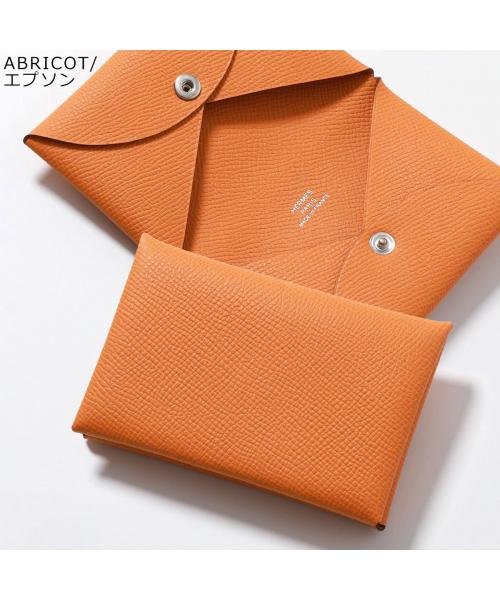 HERMES カードケース CALVI カルヴィ レザー パスケース