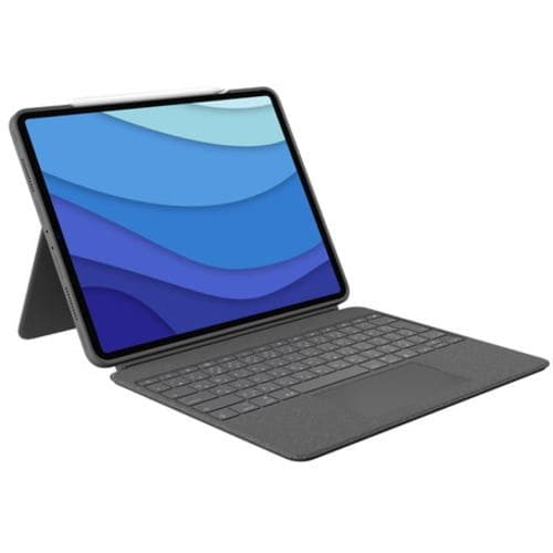 ロジクール iK1275GRAr iPad Pro（第6/5世代）用 キーボード一体型ケース グレー