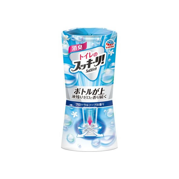 アース製薬 トイレのスッキーリ! フローラルソープの香り 400mL F185520