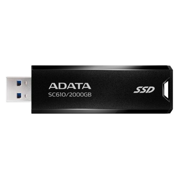 ADATA USB3.2 Gen2 スティック型SSD SC610