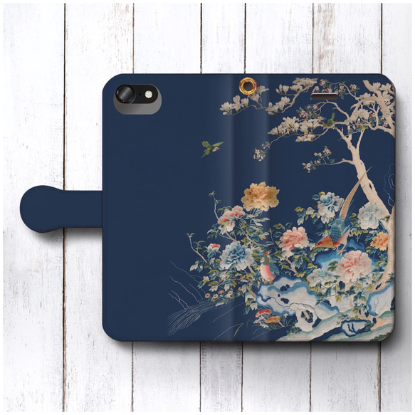 【Qing dynasty】スマホケース手帳型 全機種対応 絵画 名画 人気 プレゼント かわいい