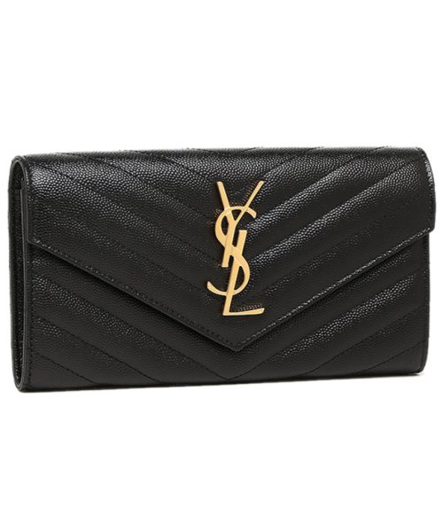 サンローランパリ 財布 レディース SAINT LAURENT PARIS 372264 BOW01 1000 MONOGRAMME SAINT LAURENT