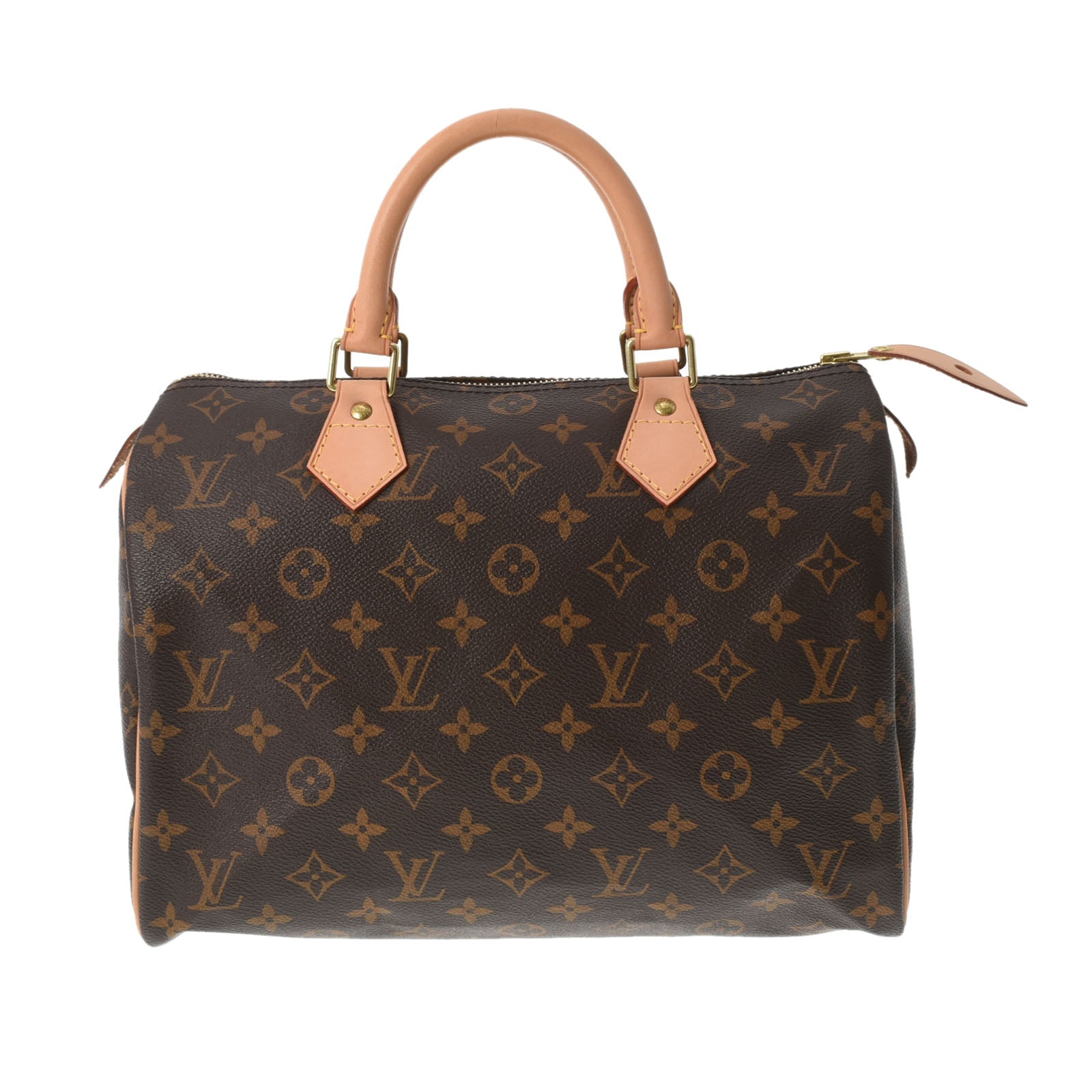 LOUIS VUITTON ルイヴィトン モノグラム スピーディ30 ブラウン M41526 レディース モノグラムキャンバス ハンドバッグ Aランク 中古 