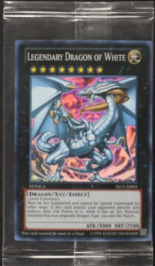 〔状態A-〕(未開封)伝説の白き龍LegendaryDragonofWhite【スーパー】{2013-AE003}《エクシーズ》