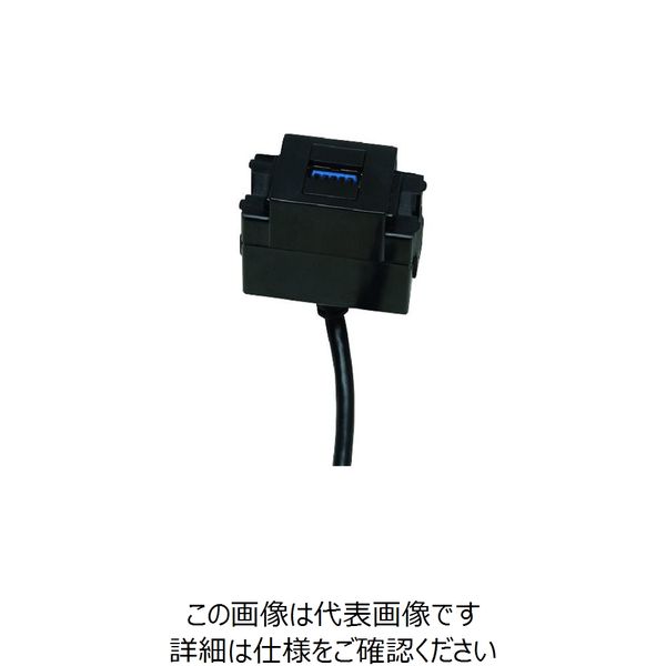 スガツネ工業 (210036445)DM1ーUSB30ーBLUSBコネクタ DM1-USB30-BL 1セット(10個) 158-5019（直送品）